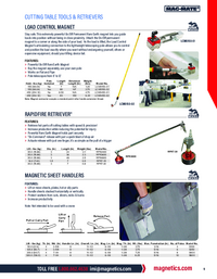 Thumbnail of document Cutting Table Retriever Magnets