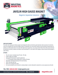 Thumbnail of document Javelin High Gauss Magnets