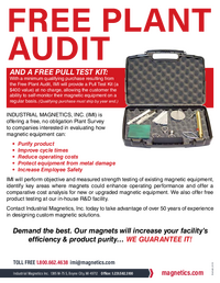 Thumbnail of document Free Plant Audit Available