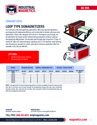 Thumbnail of document Demagnetizers